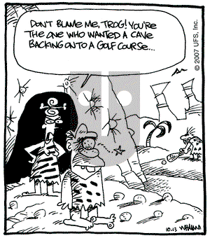 Reality Check on Saturday October 13, 2007 Comic Strip