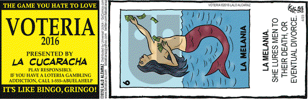 La Cucaracha on Saturday April 23, 2016 Comic Strip
