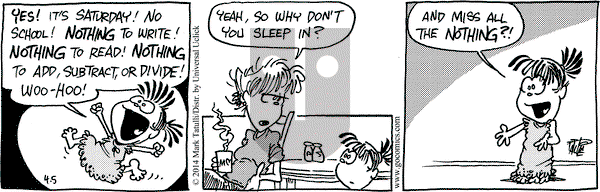 Heart of the City on Saturday April 5, 2014 Comic Strip