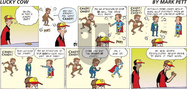 Lucky Cow - Friday February 11, 2022 Comic Strip