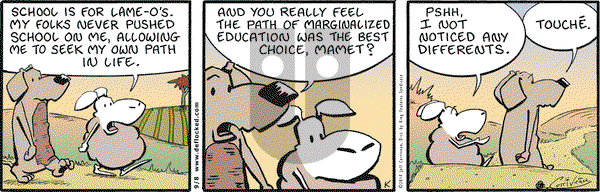 DeFlocked on Monday September 8, 2014 Comic Strip