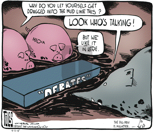 Tom Toles on Monday November 2, 2015 Comic Strip