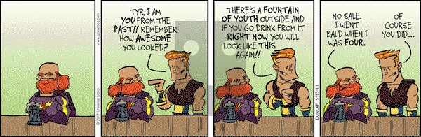 Ink Pen on Tuesday April 1, 2025 Comic Strip