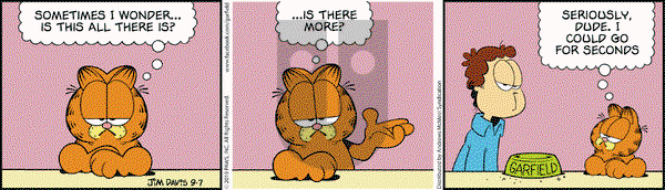 Garfield on Saturday September 7, 2019 Comic Strip