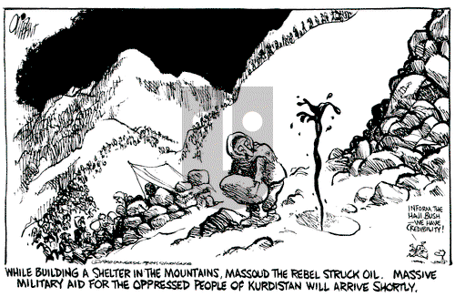 Pat Oliphant on Thursday April 11, 1991 Comic Strip