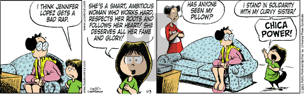 Baldo - Thursday January 3, 2002 Comic Strip