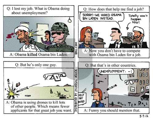 Ted Rall - Monday May 7, 2012 Comic Strip