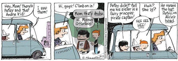 Cul de Sac on Wednesday August 11, 2010 Comic Strip