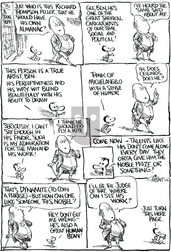 Richard's Poor Almanac on Tuesday December 21, 2010 Comic Strip