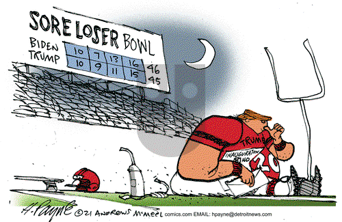 Henry Payne on Monday January 11, 2021 Comic Strip