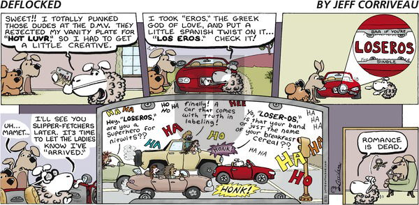 DeFlocked on Sunday August 31, 2008 Comic Strip