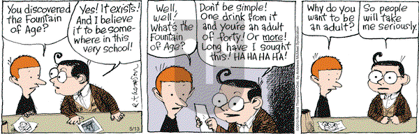 Cul de Sac on Tuesday May 13, 2025 Comic Strip