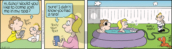 Drabble on Saturday May 27, 2017 Comic Strip