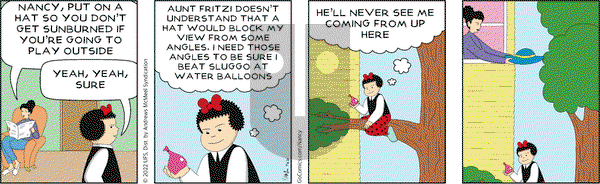 Nancy - Wednesday July 6, 2022 Comic Strip