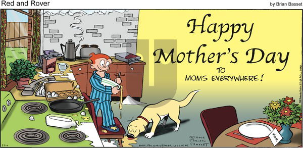 Red and Rover on Sunday May 10, 2015 Comic Strip