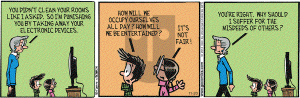 Grand Avenue on Wednesday November 20, 2013 Comic Strip