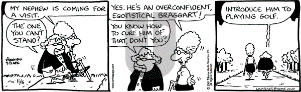 Lola on Monday November 5, 2001 Comic Strip