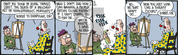 Monty on Tuesday May 30, 2017 Comic Strip