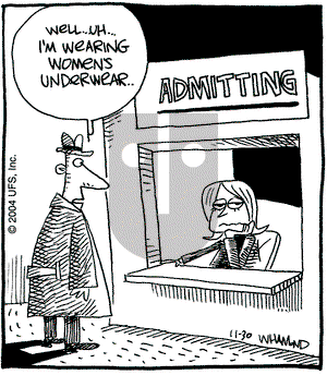 Reality Check on Tuesday November 30, 2004 Comic Strip