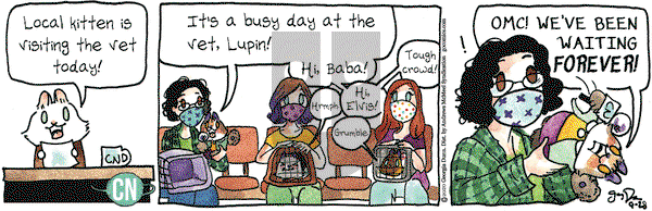 Breaking Cat News on Monday September 28, 2020 Comic Strip