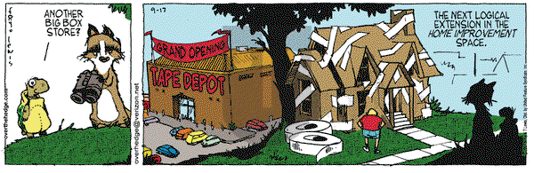 Over the Hedge on Monday September 17, 2007 Comic Strip