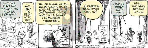 Non Sequitur on Thursday January 17, 2008 Comic Strip