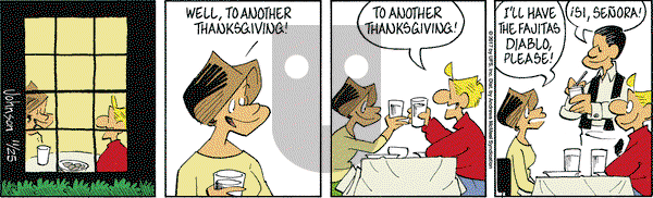 Arlo and Janis on Saturday November 25, 2017 Comic Strip