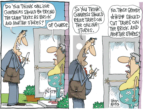 Glenn McCoy on Monday April 29, 2013 Comic Strip