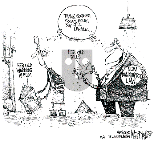 Matt Davies on Tuesday October 4, 2005 Comic Strip