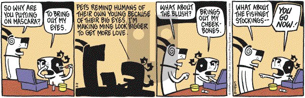 Pooch Cafe on Tuesday March 2, 2004 Comic Strip