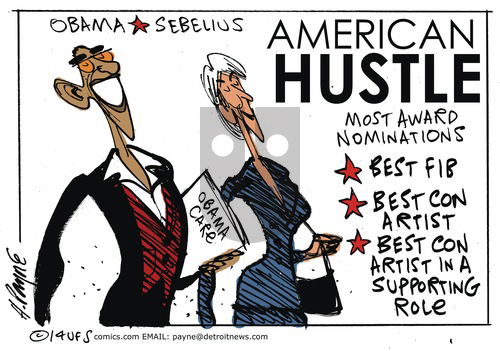 Henry Payne on Sunday January 19, 2014 Comic Strip