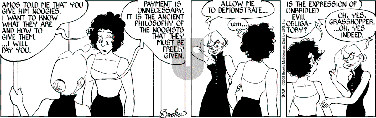 9 Chickweed Lane - Friday August 29, 2008 Comic Strip
