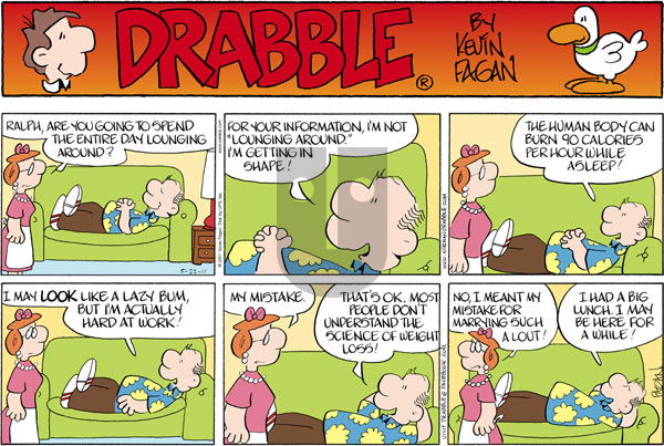Drabble on Sunday May 22, 2011 Comic Strip
