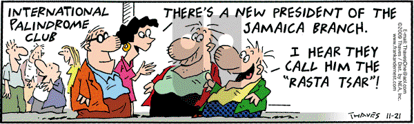 Frank and Ernest - Saturday November 21, 2009 Comic Strip