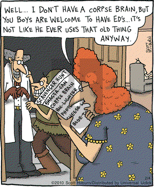 The Argyle Sweater on Thursday February 4, 2010 Comic Strip