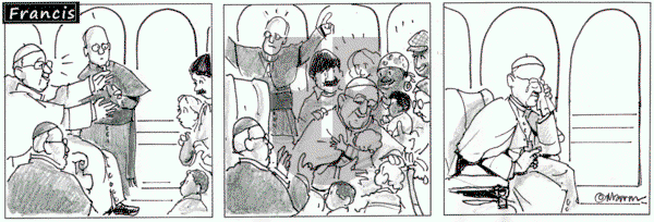 Francis - Monday May 12, 2014 Comic Strip