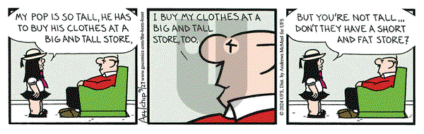 The Born Loser on Friday September 27, 2024 Comic Strip