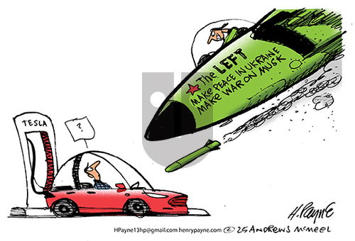 Henry Payne on Tuesday March 11, 2025 Comic Strip