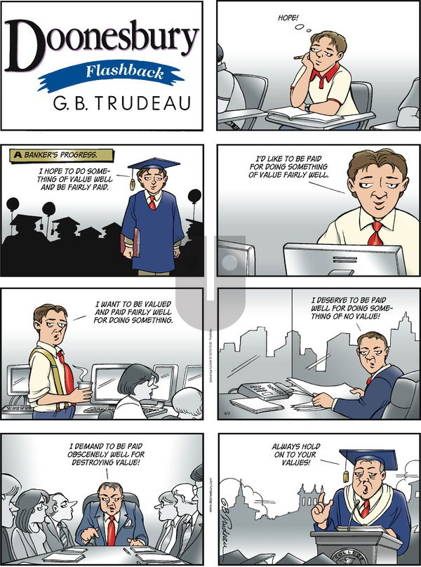 Doonesbury on Sunday April 3, 2011 Comic Strip