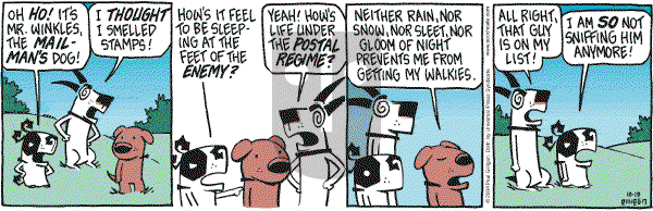 Pooch Cafe on Tuesday October 19, 2004 Comic Strip