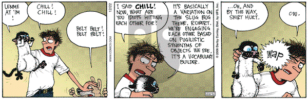 Get Fuzzy on Friday December 22, 2006 Comic Strip