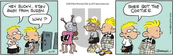 Soup to Nutz - Old on Wednesday April 14, 2010 Comic Strip