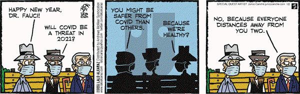 La Cucaracha on Saturday January 2, 2021 Comic Strip