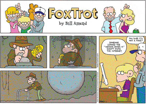 FoxTrot on Sunday September 2, 2007 Comic Strip