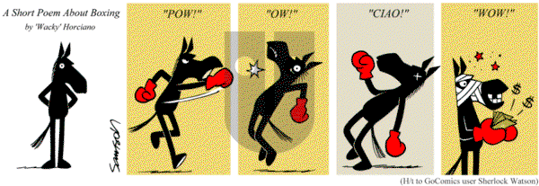 Dark Side of the Horse on Saturday August 16, 2014 Comic Strip