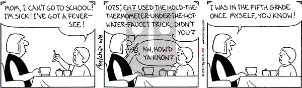 The Born Loser on Friday June 8, 2007 Comic Strip