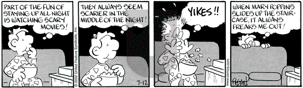 Drabble on Friday July 12, 2002 Comic Strip