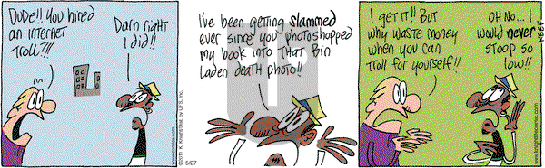 The Knight Life on Friday May 27, 2011 Comic Strip