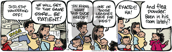 JumpStart on Tuesday January 30, 2018 Comic Strip