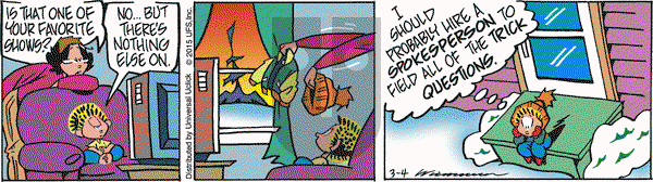 Rose is Rose on Wednesday March 4, 2015 Comic Strip
